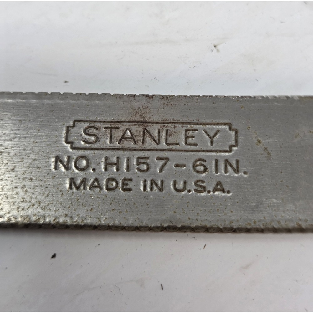 Vintage Stanley No H157 6 Inch Bar Clamps Pair Handyman USA Woodworking - Picture 8 of 9